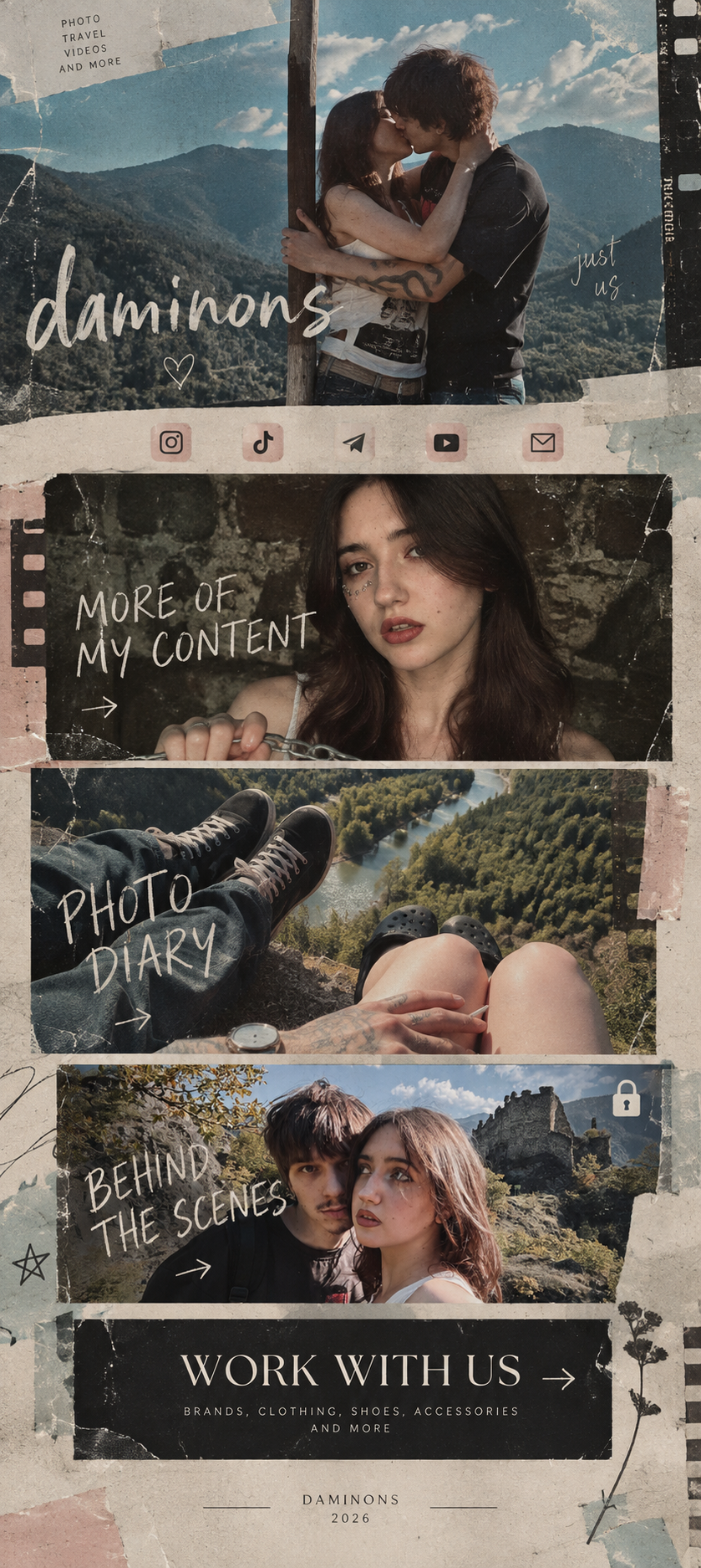 daminons visual collage